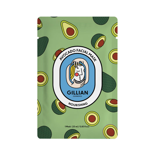 Gillian Cosmetics Avocado (Nourishing) Sheet Mask-1